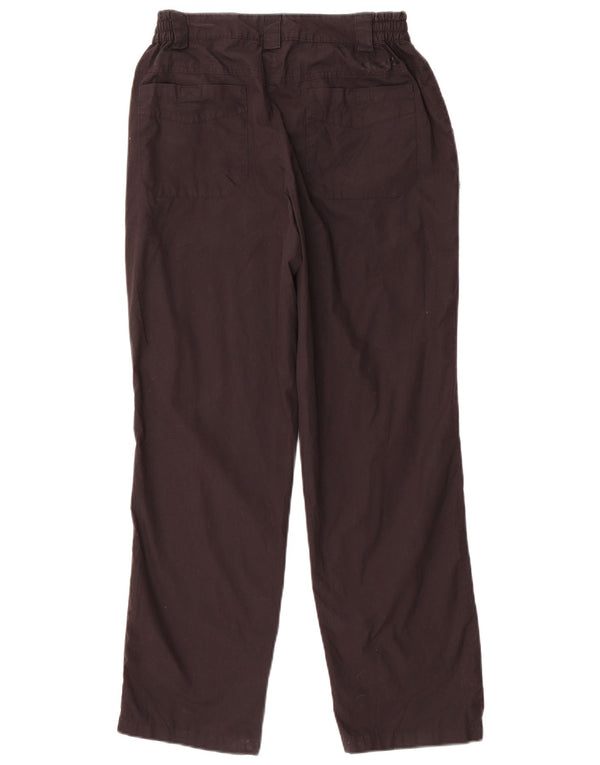 Mountain Warehouse Womens Straight Chino Trousers UK 10 Small W28 L28 Brown