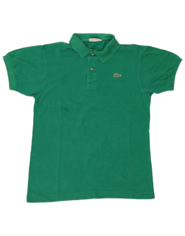 Lacoste Mens Polo Shirt Size 3 Small Green Cotton