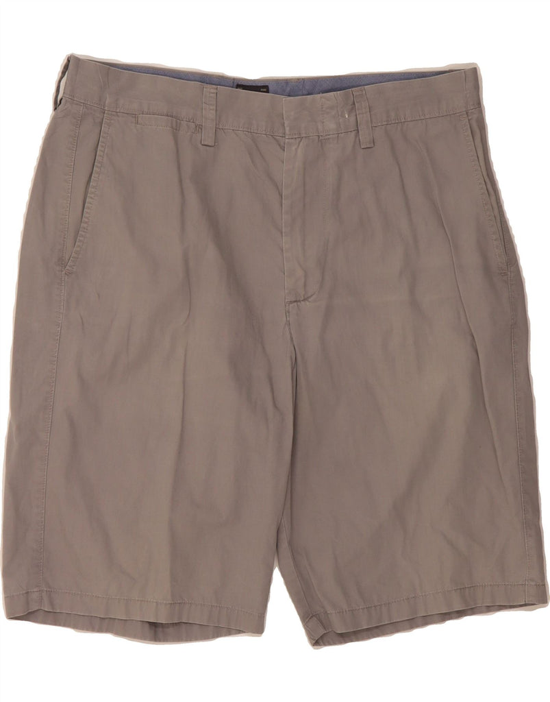 J. CREW Mens Club Chino Shorts W34 Large Grey Vintage J. Crew and Second-Hand J. Crew from Messina Hembry 