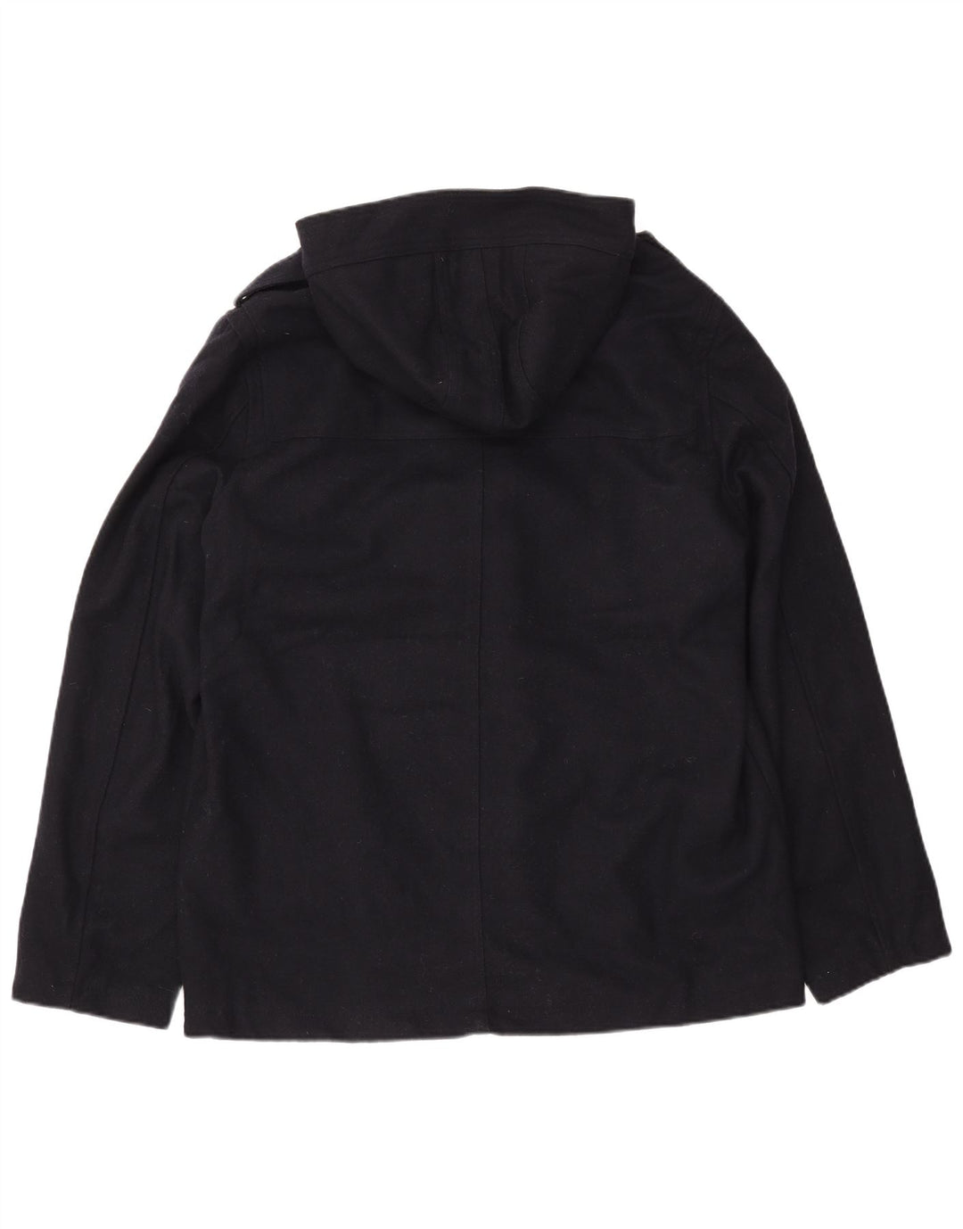 CEDARWOOD STATE Mens Hooded Military Duffle Jacket UK 40 Large Navy Blue