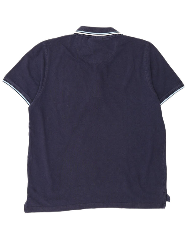 Pierre Cardin Mens Regular Fit Polo Shirt Large Navy Blue