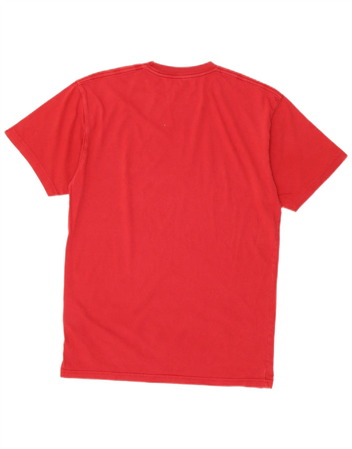 Vans Mens Classic Fit T-Shirt Top Medium Red Cotton