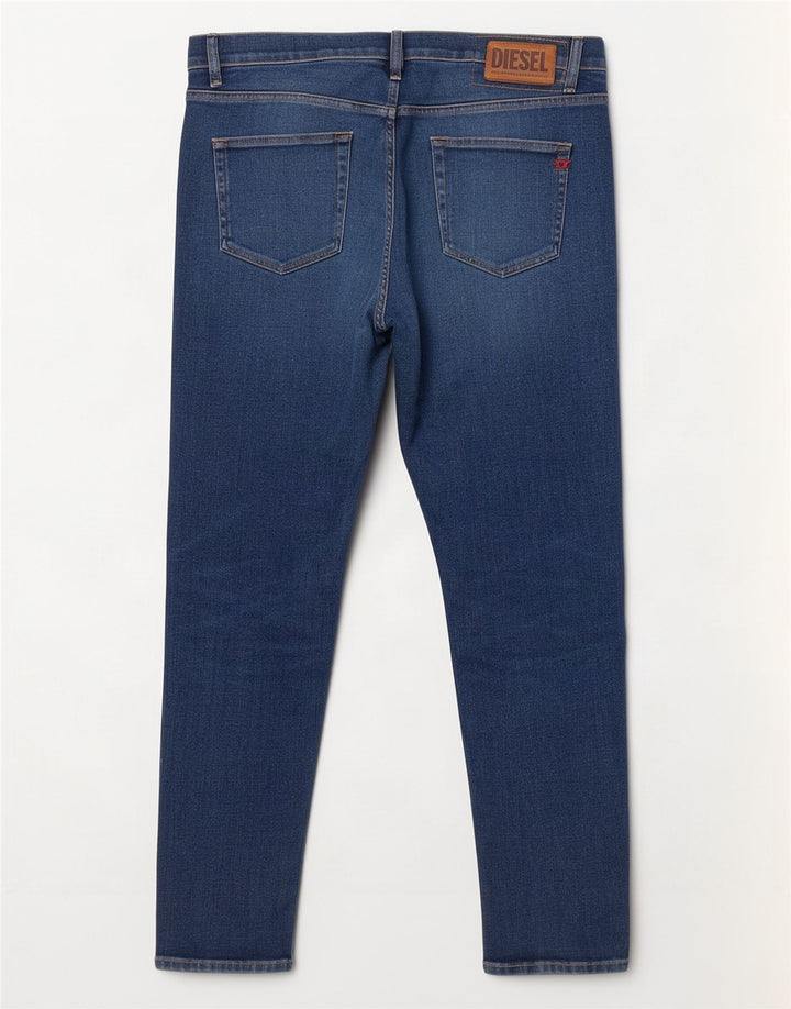 Diesel Mens Slim Jeans W34 L32 Blue Cotton