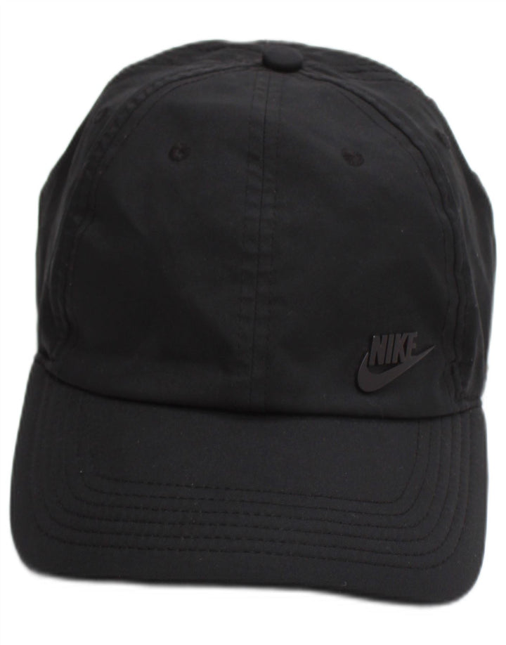 Nike Mens Graphic Baseball Cap One Size Black Cotton