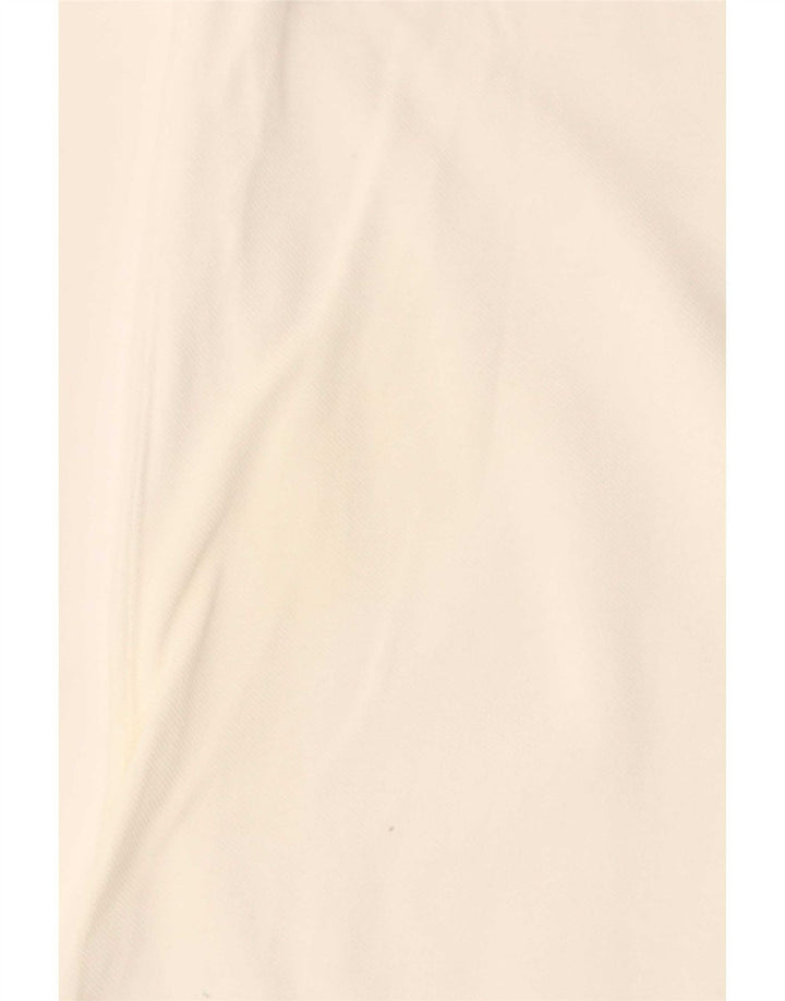 Nike Mens Polo Shirt Large White Cotton