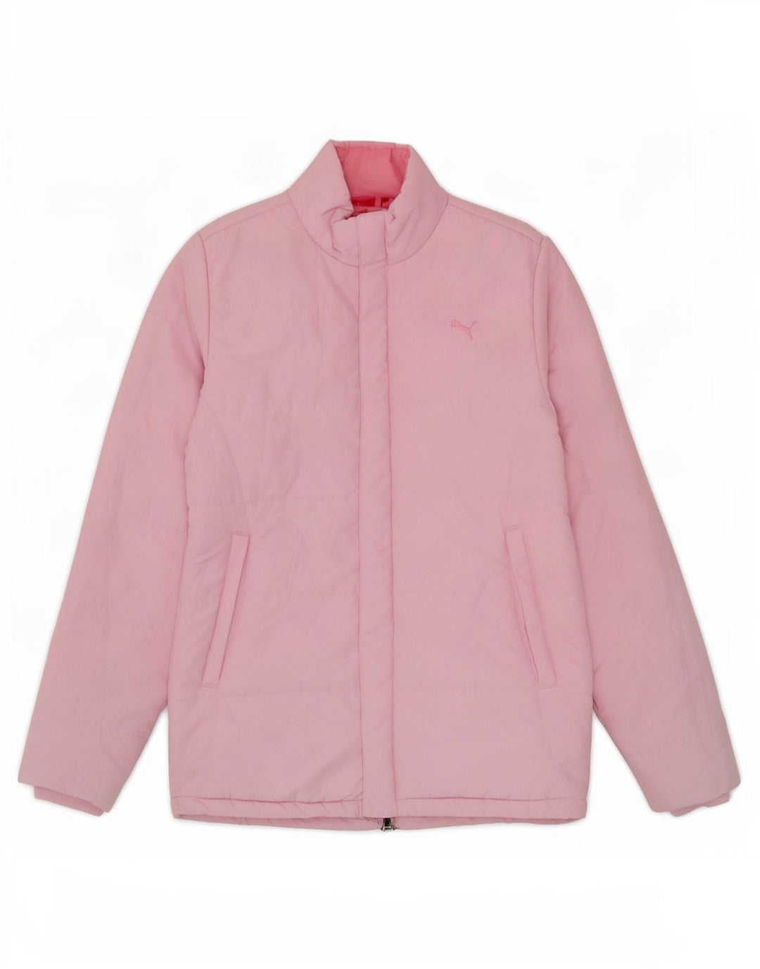 Puma Girls Graphic Padded Jacket 13-14 Years Pink