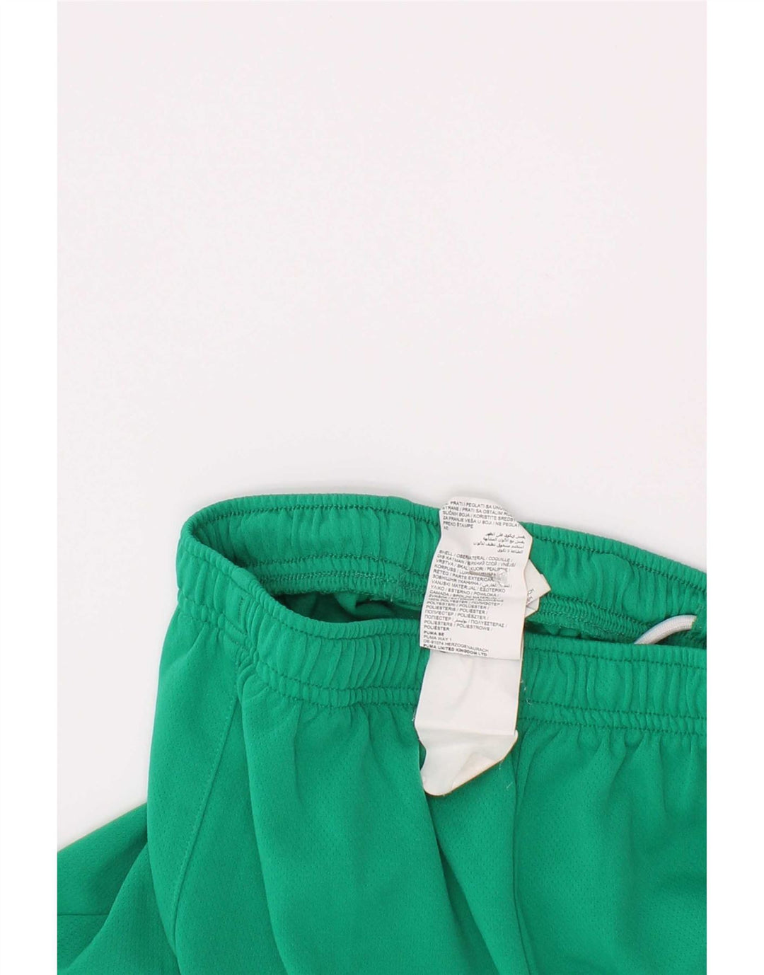 Puma Boys Sport Shorts 7-8 Years Green Polyester