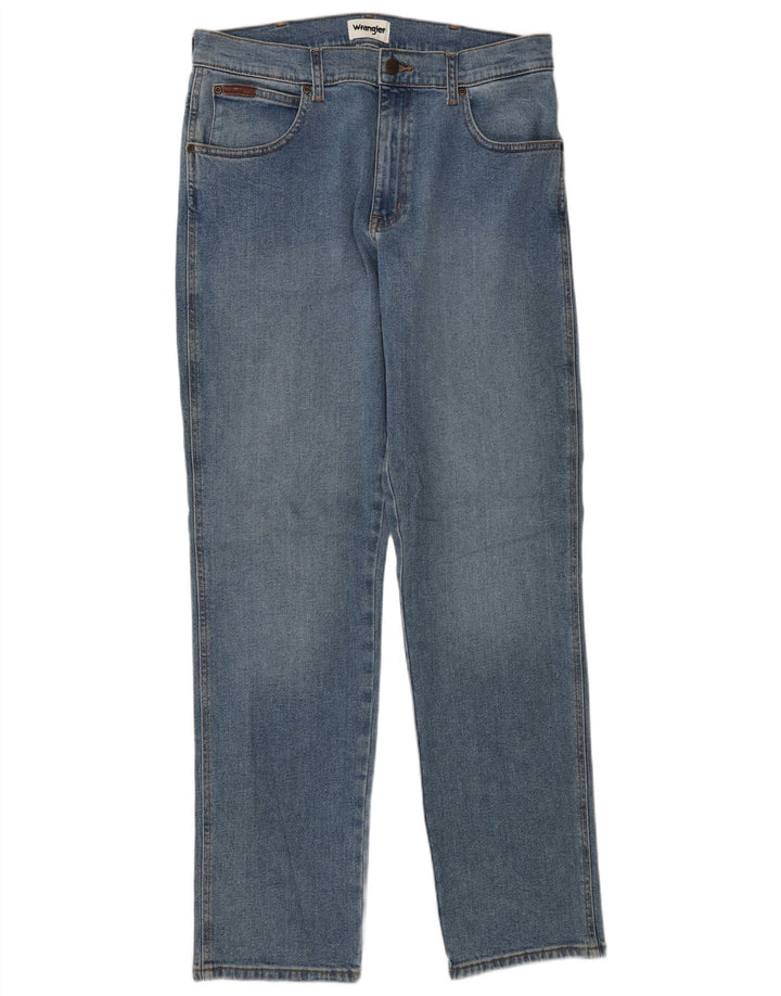 Wrangler Mens Texas Straight Jeans W34  L34 Blue