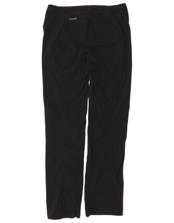 COLUMBIA Womens Omni-Shield Casual Trousers US 8 Medium W34 L32 Black