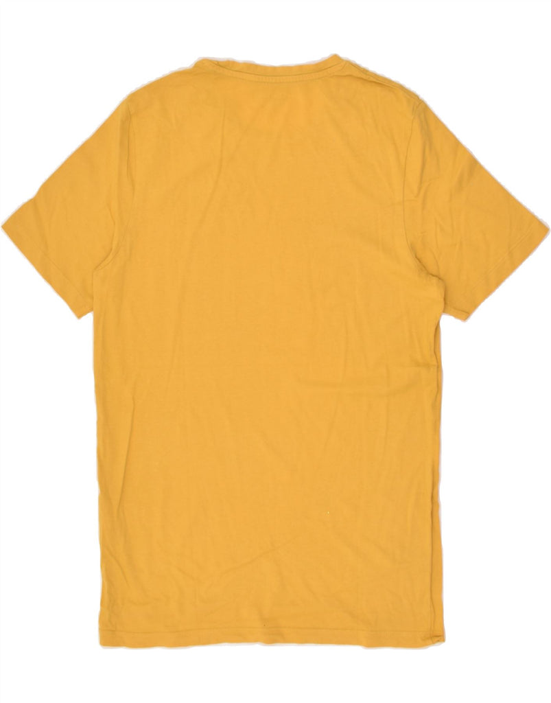 JACK & JONES Mens Graphic T-Shirt Top Medium Yellow Cotton | Vintage Jack & Jones | Thrift | Second-Hand Jack & Jones | Used Clothing | Messina Hembry 