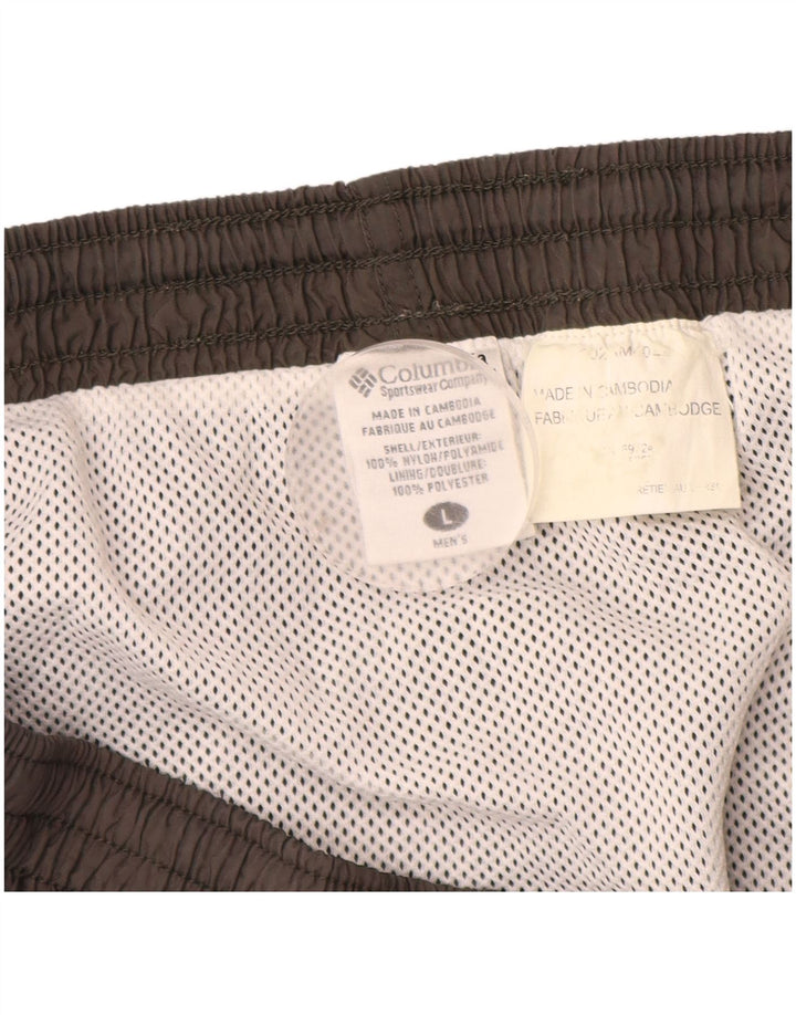 Columbia Mens Swimming Shorts Large  Grey Polyester