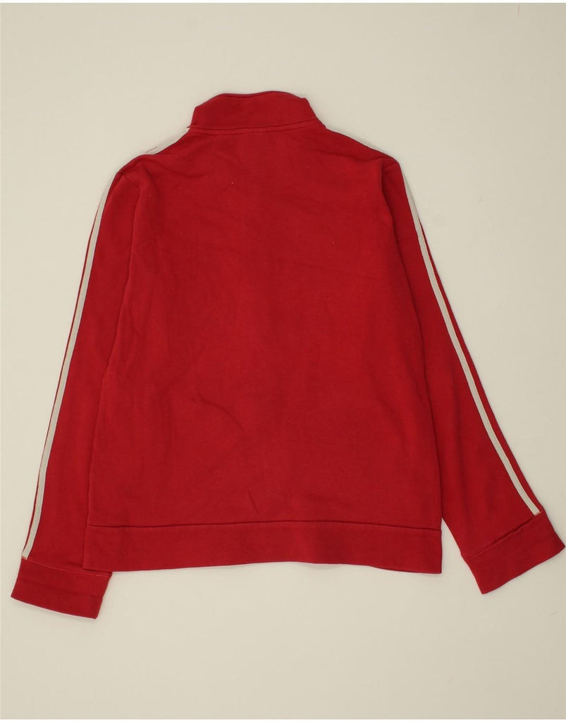 ADIDAS Boys Tracksuit Top Jacket 13-14 Years Red Cotton Vintage Adidas and Second-Hand Adidas from Messina Hembry 