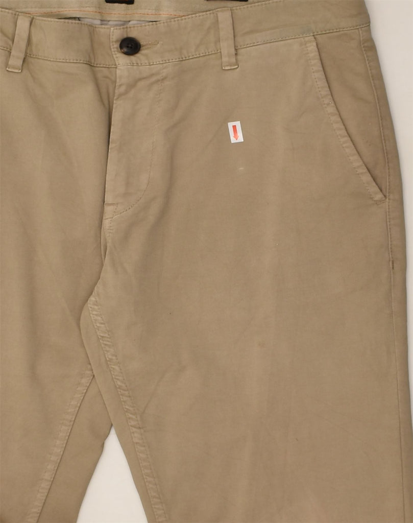 BANANA REPUBLIC Mens Slim Fit Chino Trousers W32 L34  Beige | Vintage Banana Republic | Thrift | Second-Hand Banana Republic | Used Clothing | Messina Hembry 