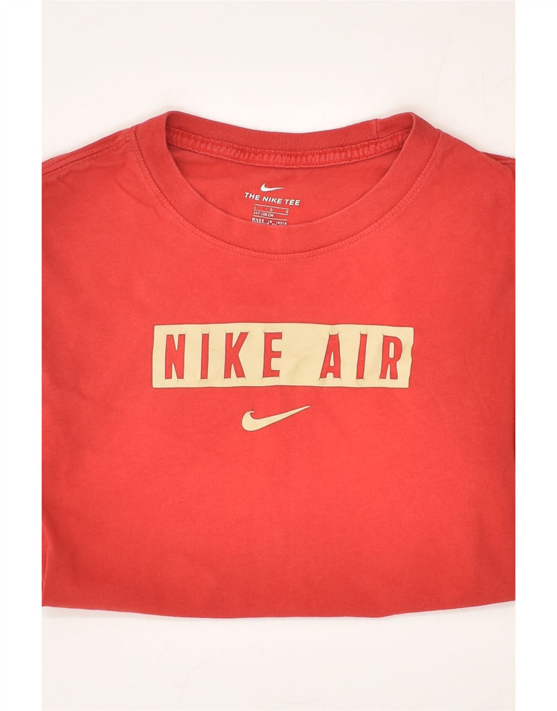 NIKE Boys Graphic T-Shirt Top 11-12 Years Large Red Cotton | Vintage Nike | Thrift | Second-Hand Nike | Used Clothing | Messina Hembry 