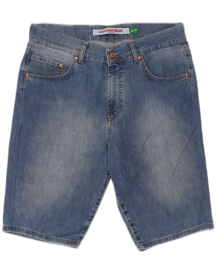 Carrera Mens 721 Denim Shorts W33 Medium Blue Cotton
