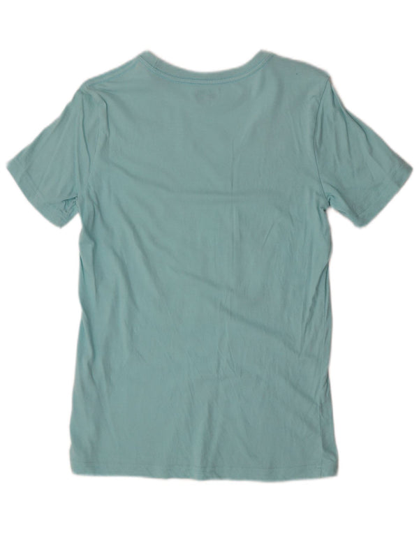 Hurley Boys Graphic T-Shirt Top 12-13 Years Blue Cotton