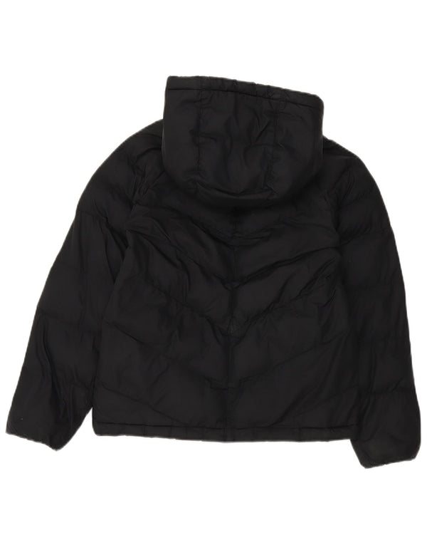 Nike Boys Hooded Padded Jacket 10-11 Years Medium  Black Polyester