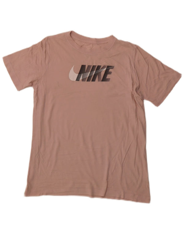 NIKE Boys Graphic T-Shirt Top 13-14 Years XL Pink