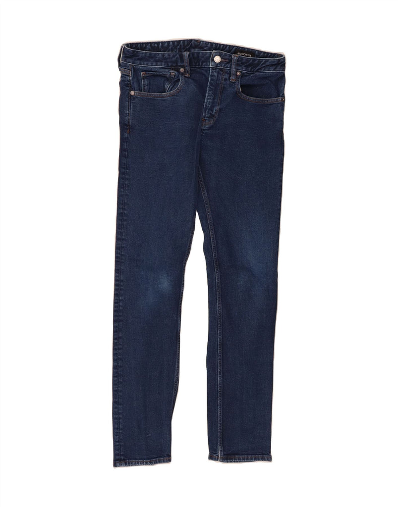 BONOBOS Mens Skinny Jeans W32 L34 Blue Cotton Vintage BONOBOS and Second-Hand BONOBOS from Messina Hembry 
