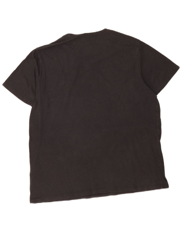 Levi's Mens Standard Fit T-Shirt Top XL Black Cotton