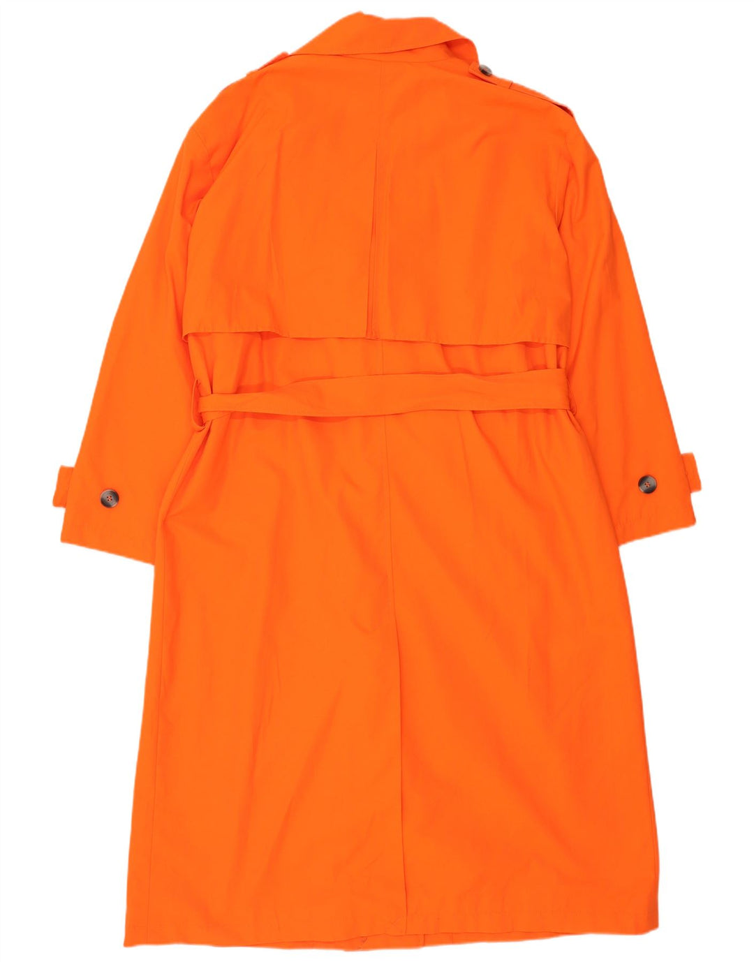 C&A Womens Oversized Trench Coat EU 44 XL Orange Cotton