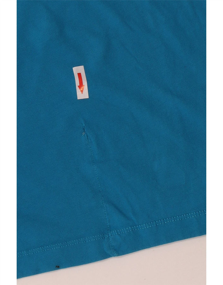 K-Way Womens T-Shirt Top UK 14 Medium Blue