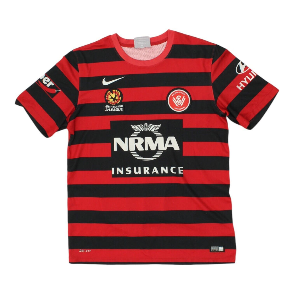 Western Sydney Wanderers 2014-15 Nike Mens Home Shirt | Australian Football VTG | Vintage Messina Hembry | Thrift | Second-Hand Messina Hembry | Used Clothing | Messina Hembry 