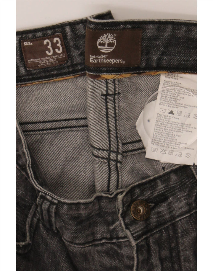 TIMBERLAND Mens Earthkeepers Slim Jeans W33 L26 Grey Cotton Vintage Timberland and Second-Hand Timberland from Messina Hembry 