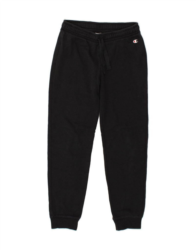 CHAMPION Boys Tracksuit Trousers Joggers 11-12 Years Large Black | Vintage Champion | Thrift | Second-Hand Champion | Used Clothing | Messina Hembry 