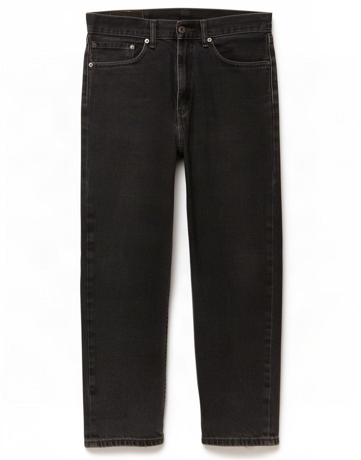Levi's Mens 505 Regular Straight Jeans W34 L30 Black Cotton