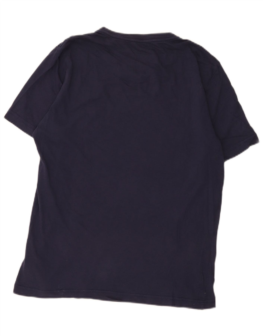 PUMA Mens Graphic T-Shirt Top Small Navy Blue Cotton