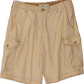 IZOD Mens Cargo Shorts W36 Large Beige Cotton Vintage Izod and Second-Hand Izod from Messina Hembry 