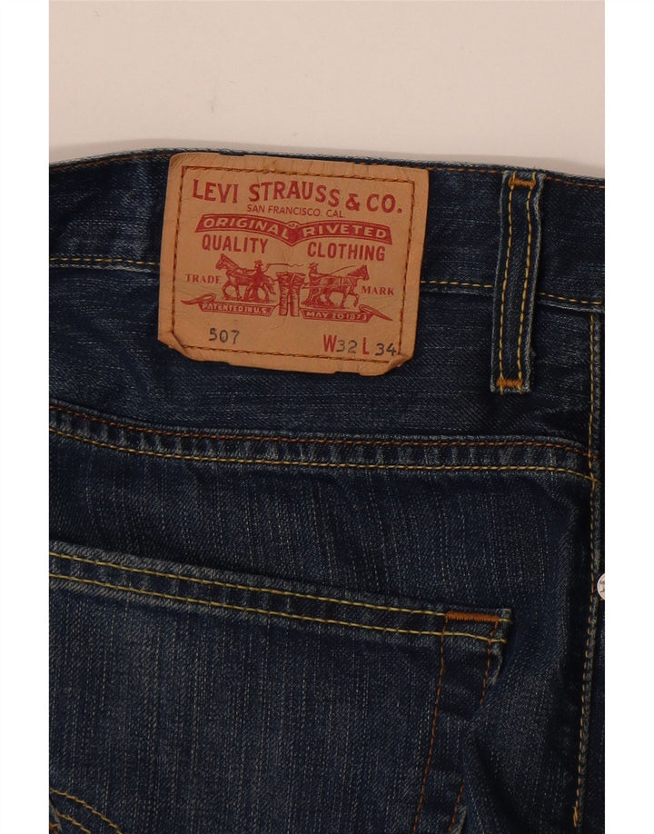 Levi's Mens 507 Bootcut Jeans W32 L30 Blue