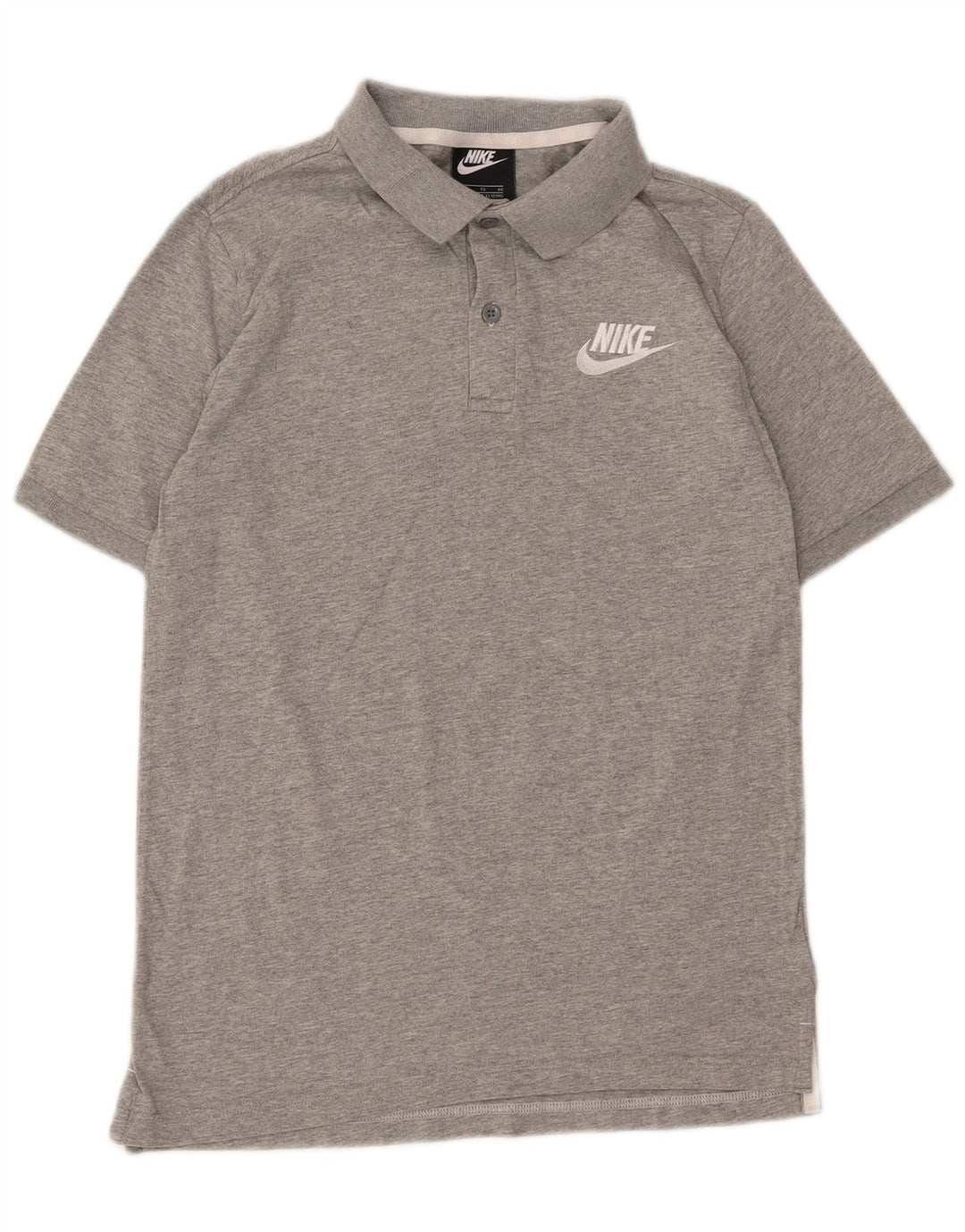 NIKE Boys Polo Shirt 13-14 Years XL Grey
