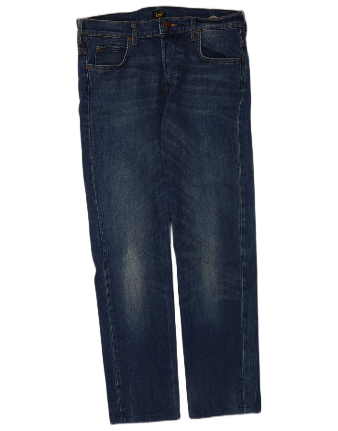 Lee Womens Powell Slim Jeans W31 L29 Blue Cotton