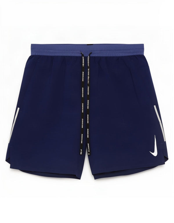 Nike Mens Dri Fit Sport Shorts Small Navy Blue Colourblock Polyester