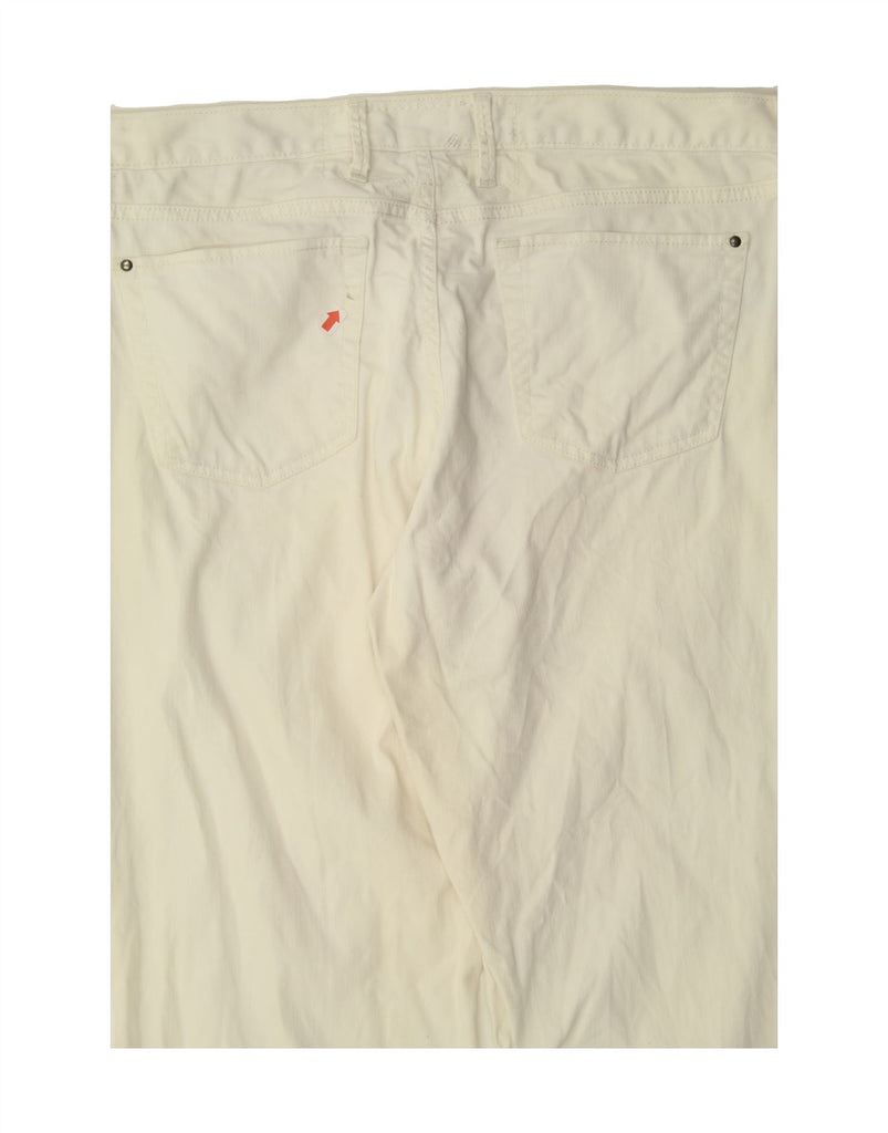 EDDIE BAUER Womens Boyfriend Cropped Jeans US 14 XL W38 L25 White Vintage Eddie Bauer and Second-Hand Eddie Bauer from Messina Hembry 