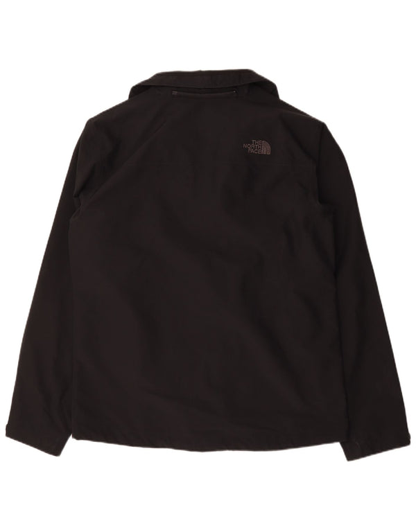 The North Face Mens Rain Jacket UK 38 Medium Black Polyester