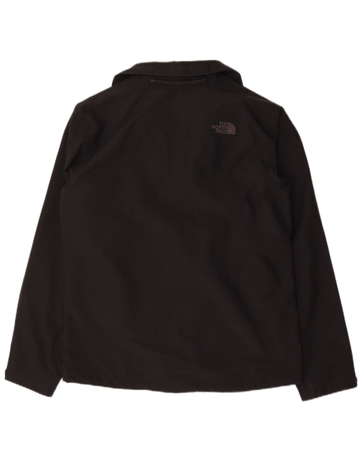 The North Face Mens Rain Jacket UK 38 Medium Black Polyester