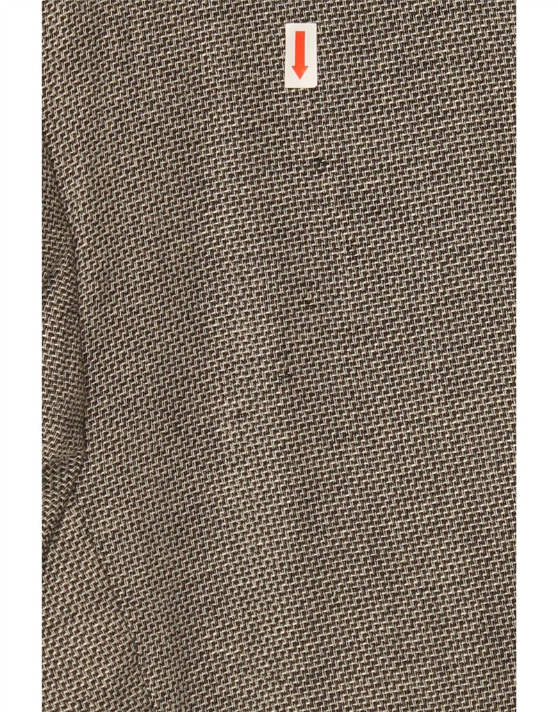 JAEGER Mens 3 Button Blazer Jacket UK 38 Medium Grey Wool Vintage Jaeger and Second-Hand Jaeger from Messina Hembry 