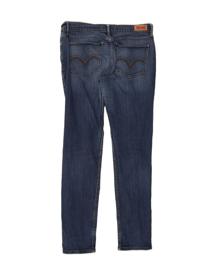 LEVI'S Womens 524 Skinny Jeans W30 L32 Blue Cotton Vintage Levi's and Second-Hand Levi's from Messina Hembry 
