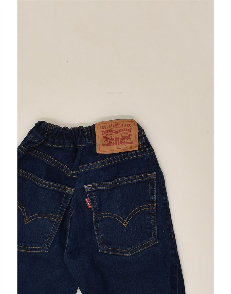 LEVI'S Boys 710 Skinny Jeans 9-10 Years W25 L25 Navy Blue Cotton | Vintage Levi's | Thrift | Second-Hand Levi's | Used Clothing | Messina Hembry 