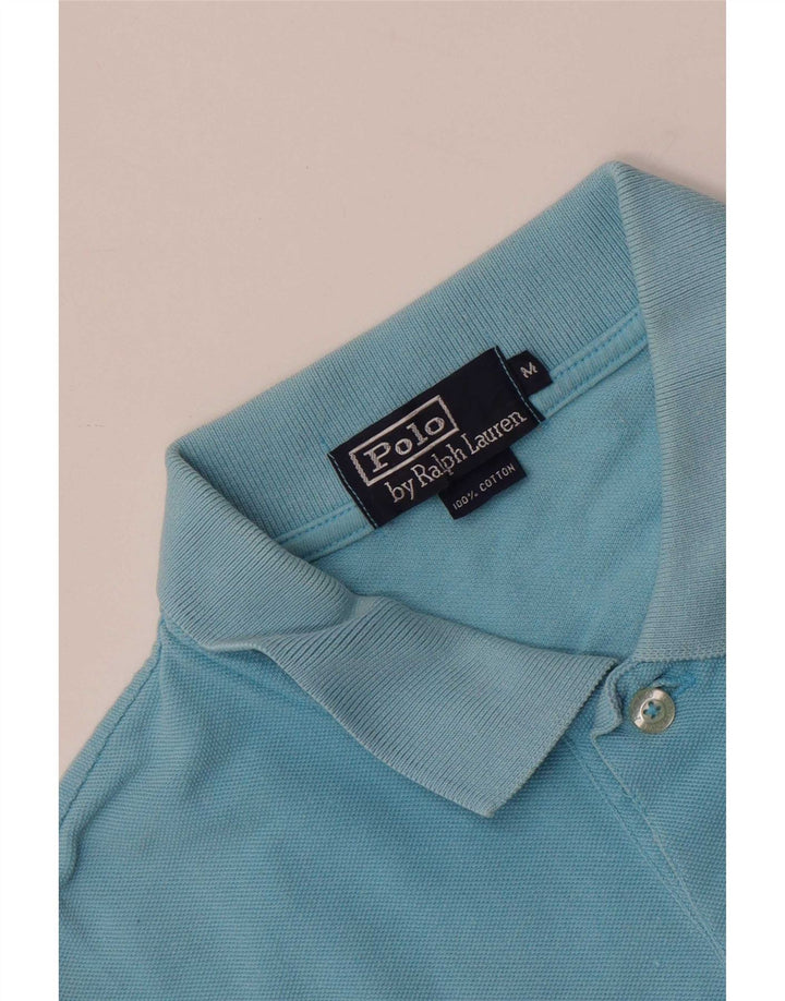 Polo Ralph Lauren Mens Shirt Medium Blue Cotton