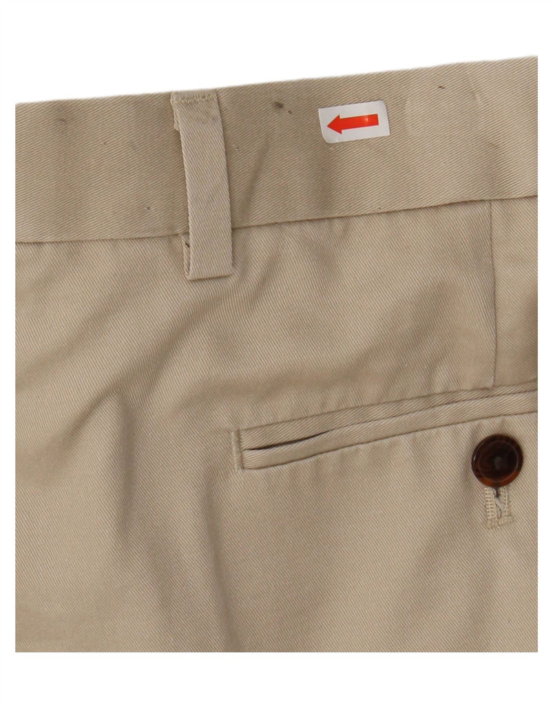 EDDIE BAUER Mens Pegged Straight Chino Trousers  W42 L31 Beige Cotton Vintage Eddie Bauer and Second-Hand Eddie Bauer from Messina Hembry 