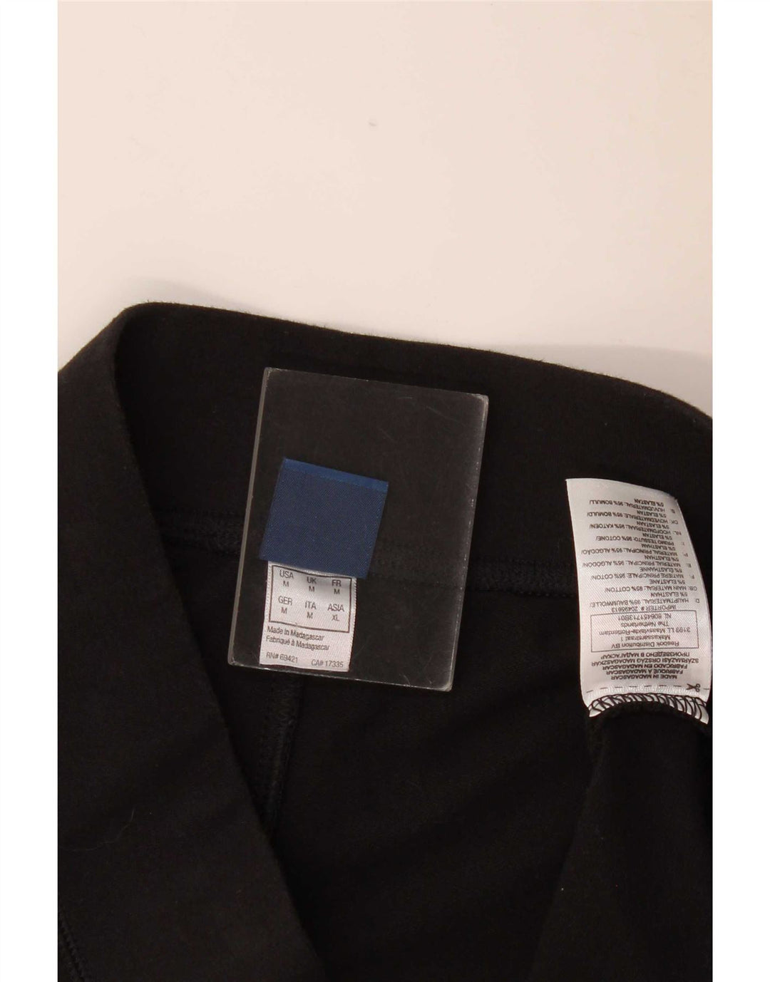 Reebok Womens Sport Shorts UK 14 Medium Black Cotton