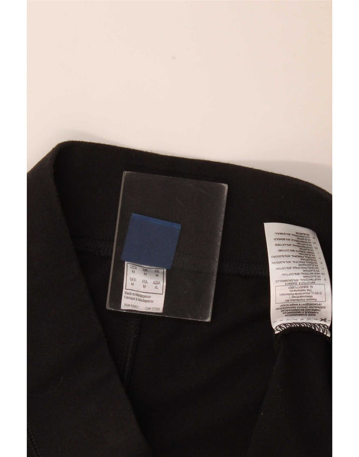 Reebok Womens Sport Shorts UK 14 Medium Black Cotton
