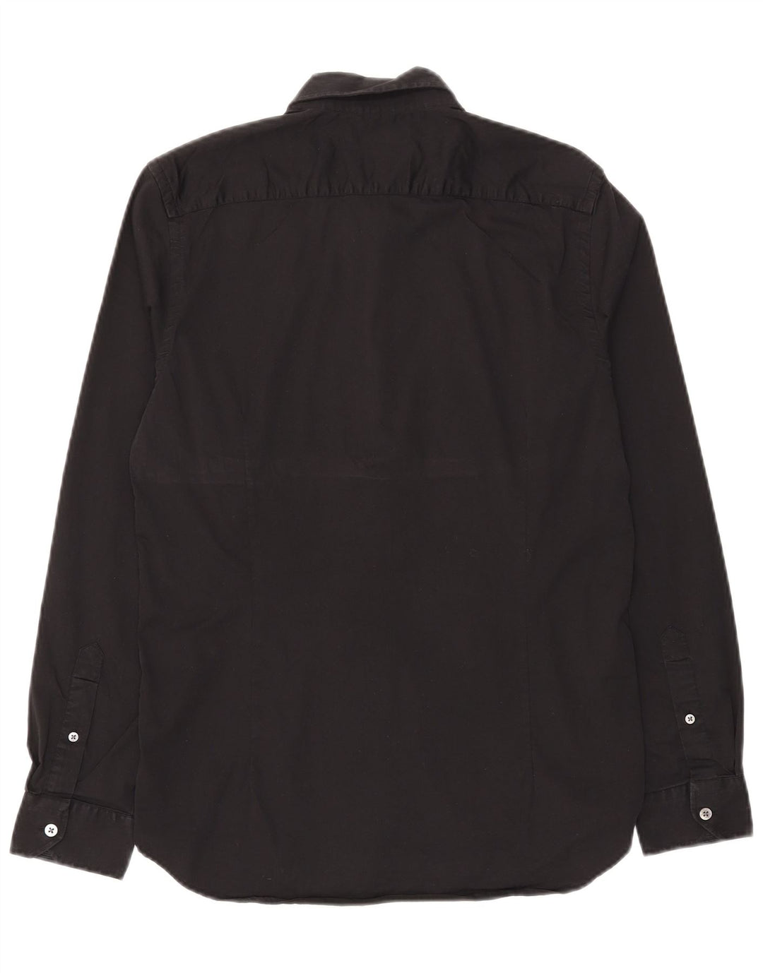 Ted Baker Mens Shirt Size 3 Medium Black Cotton
