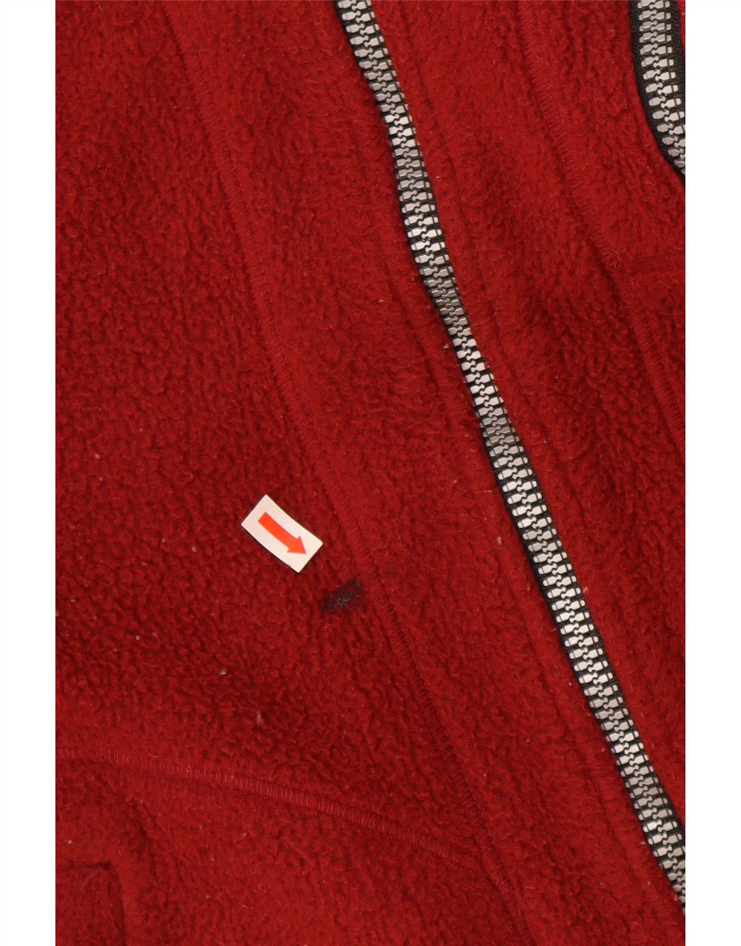 GEAR Mens Fleece Jacket UK 42 XL Red