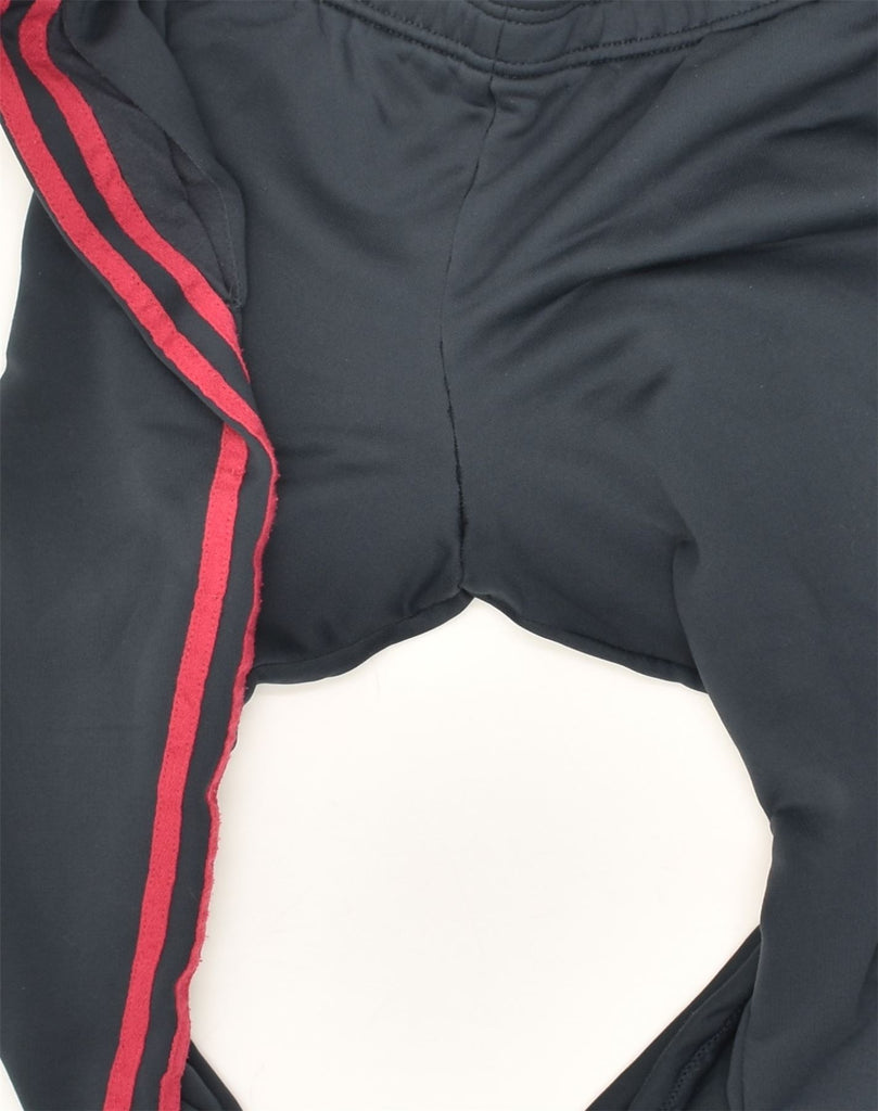 ADIDAS Womens Tracksuit Trousers UK 16/18 Large Black Polyester | Vintage Adidas | Thrift | Second-Hand Adidas | Used Clothing | Messina Hembry 