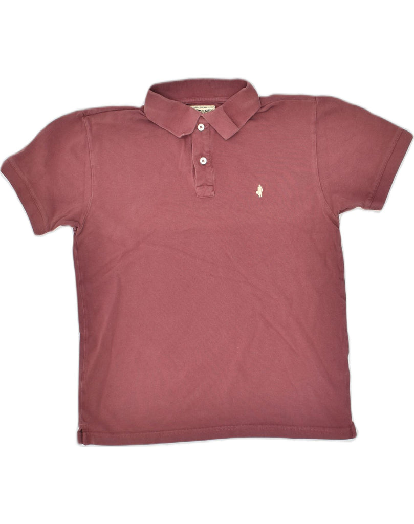 MARLBORO CLASSICS Mens Polo Shirt Medium Maroon Cotton | Vintage Marlboro Classics | Thrift | Second-Hand Marlboro Classics | Used Clothing | Messina Hembry 